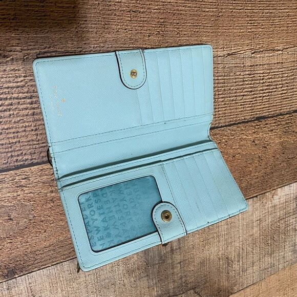 Kate spade Newbury Lane Stacy Wallet; Graceblue - Picture 6 of 14